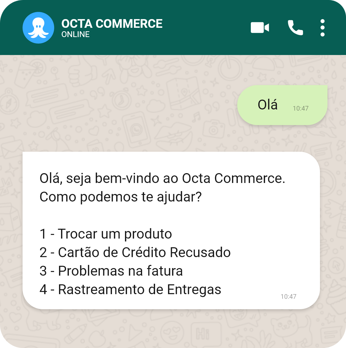 Chatbot e atendimento simult neo para whatsapp com o octadesk